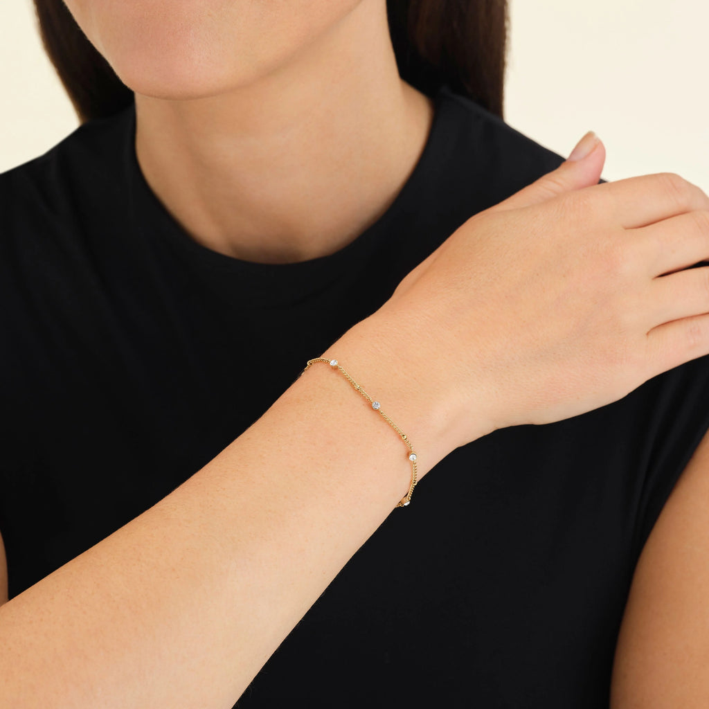 Multi Crystal Bracelet