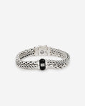 Buddha to Buddha Armband Barbara & George Onyx Zilver Zwart 001J011051505 hoofdfoto