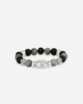 Buddha to Buddha Armband Spirit Bead Mix Grey Picasso Jasper Beads 001J011883605 hoofdfoto