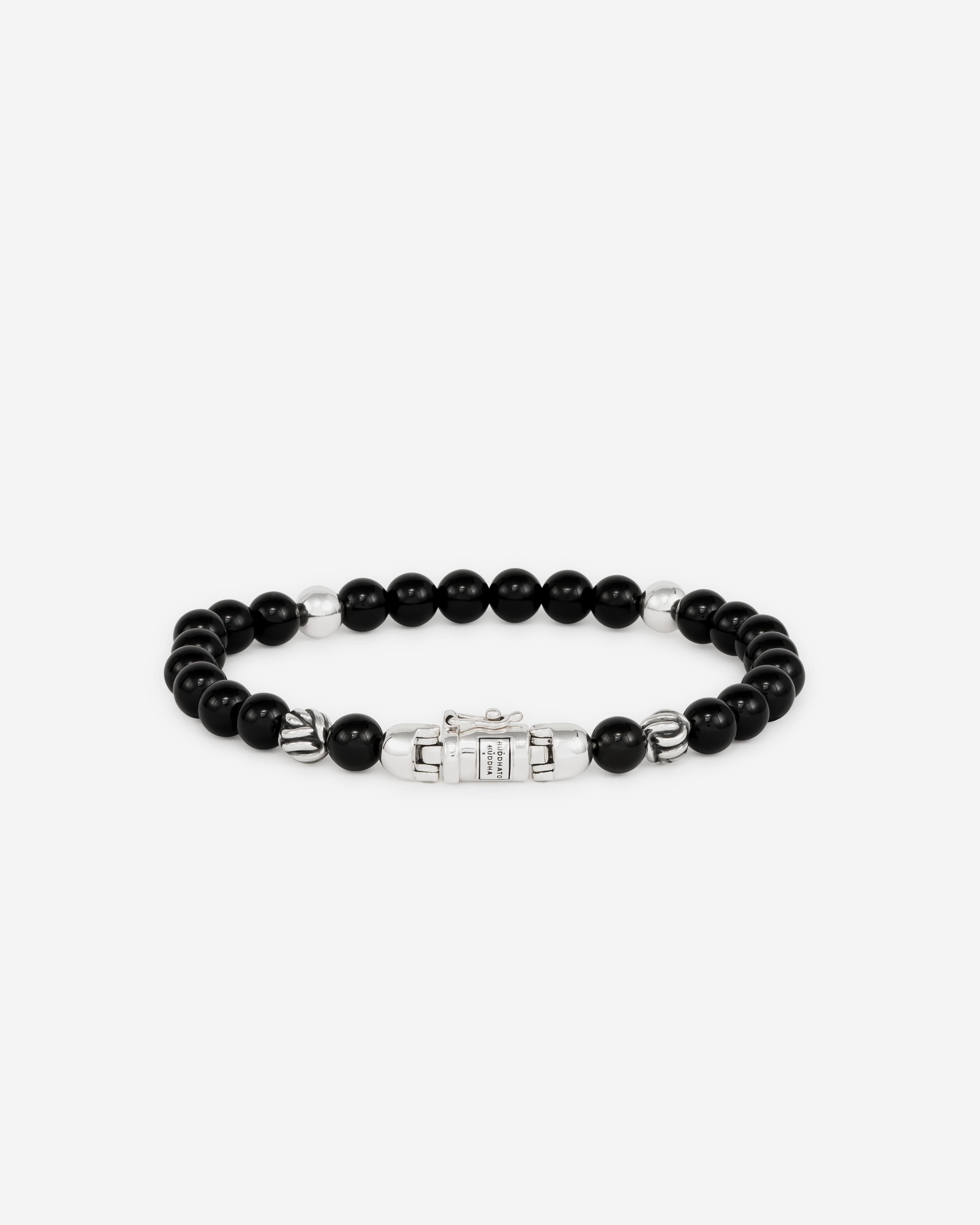 Buddha to Buddha Armband Spirit Bead Mini Onyx Beads Zwart 001J011891504 hoofdfoto