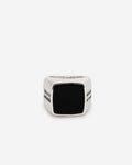 Buddha to Buddha Ring Tangguh Signet Onyx Zilver 001J020510120 hoofdfoto
