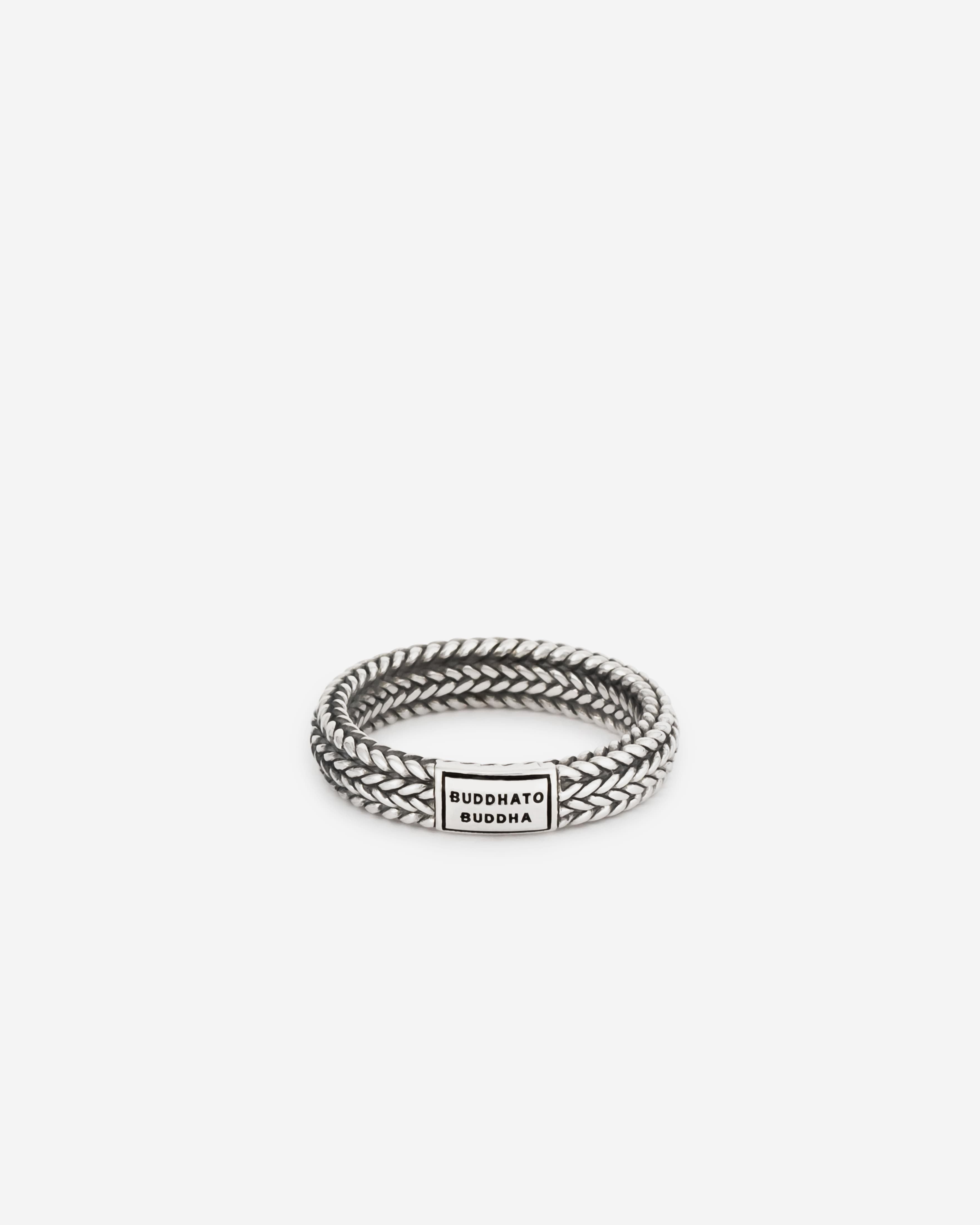 Buddha to Buddha Ring Ellen Small Zilver 001J021060120 hoofdfoto