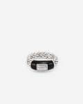 Buddha to Buddha Ring Katja XS Onyx Zilver Zwart 001J021720116