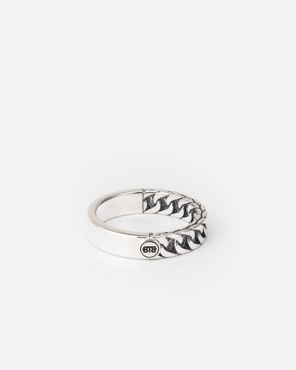 Buddha to Buddha Ring Esther Small Dual Gerecycled 925 sterling zilver 001J023380117 hoofdfoto