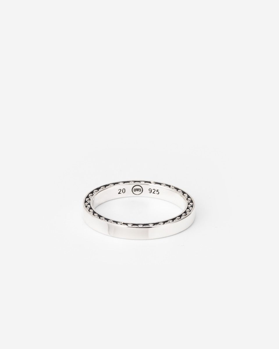 Buddha to Buddha Ring George Mini Smooth Gerecycled 925 sterling zilver 001J023420177 hoofdfoto