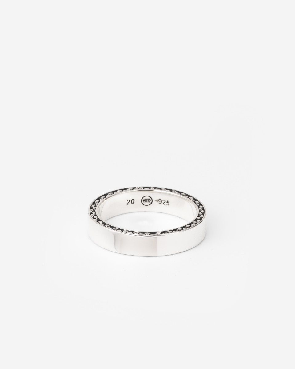Buddha to Buddha Ring George Small Smooth Gerecycled 925 sterling zilver 001J023430117 hoofdfoto