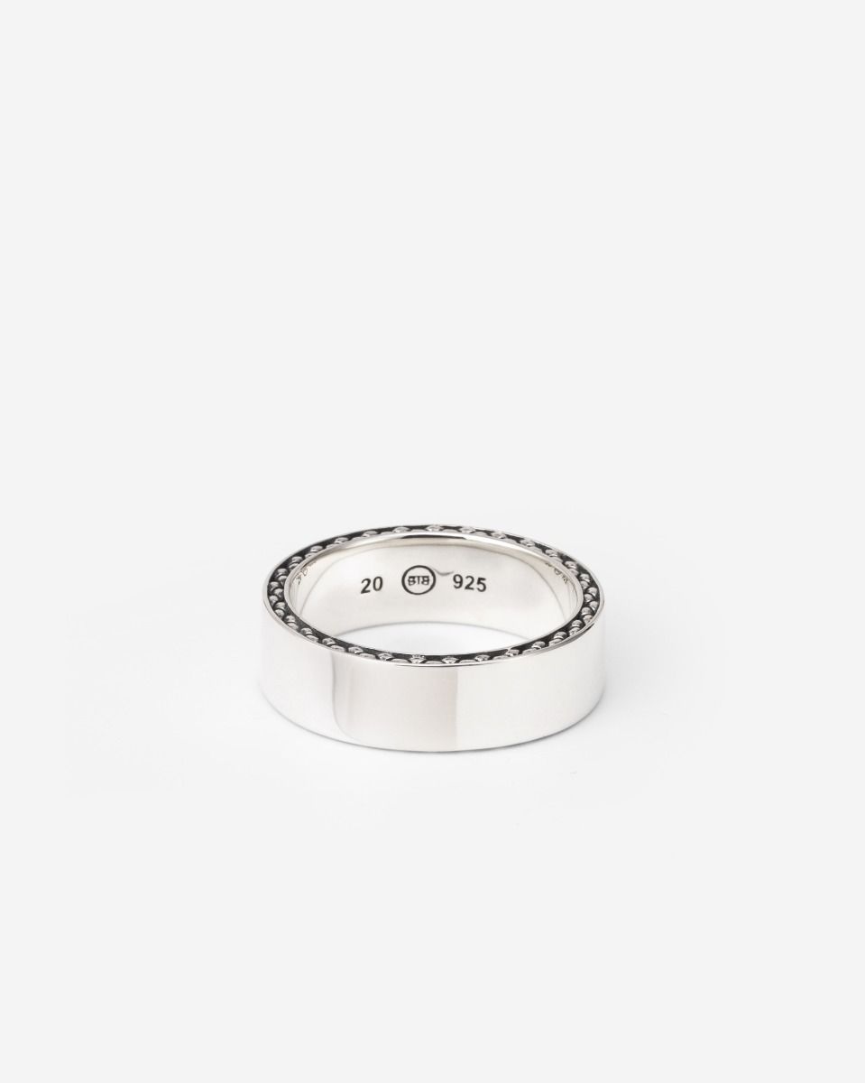 Buddha to Buddha Ring George Smooth Gerecycled 925 sterling zilver 001J023440121 hoofdfoto