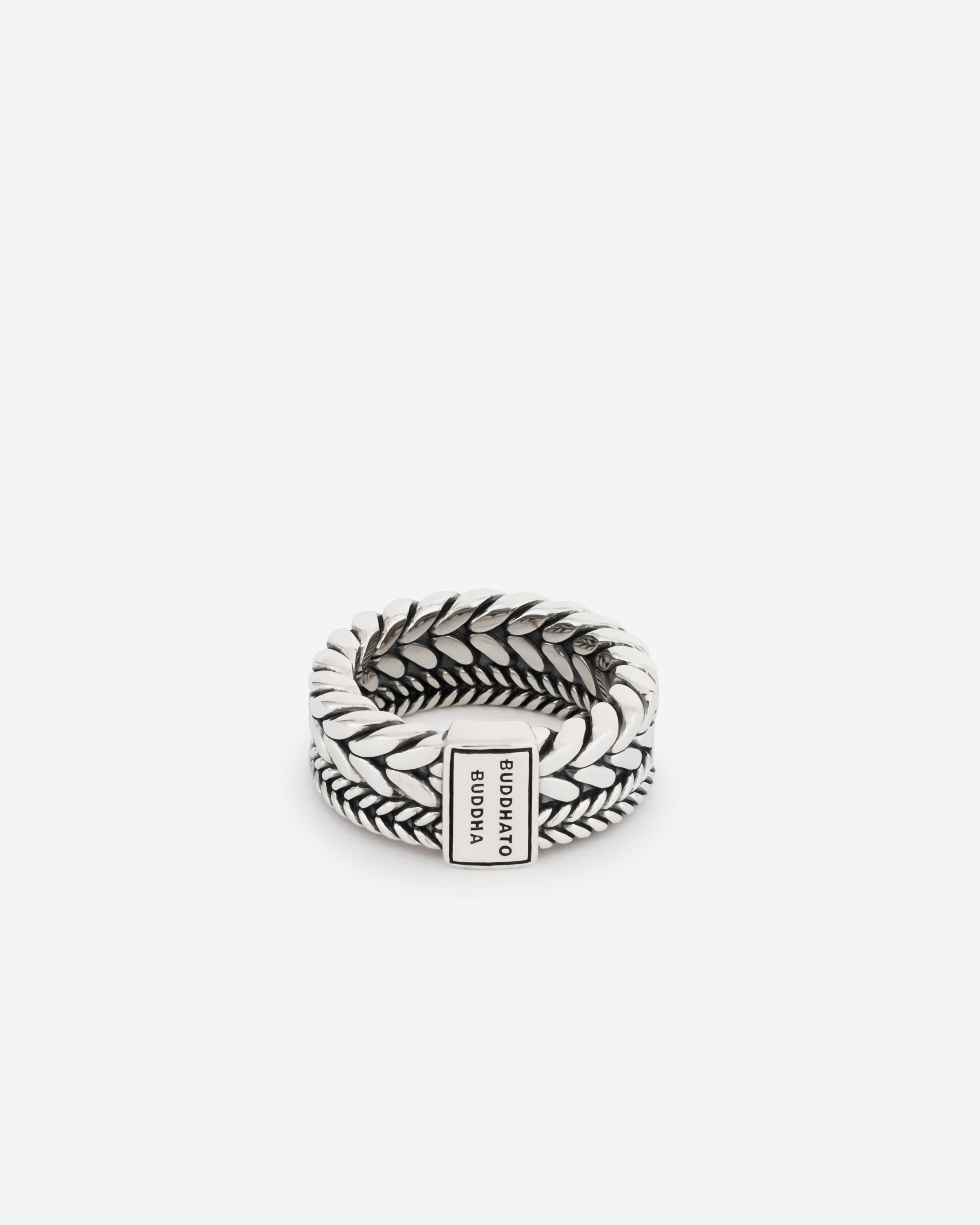 Buddha to Buddha Ring Barbara Double Zilver 001J026090121 hoofdfoto