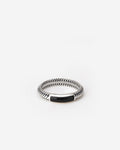 Buddha to Buddha Ring Ben Mini Gemstone Onyx Edelsteen / gerecycled 925 sterling zilver 001J026131518 hoofdfoto