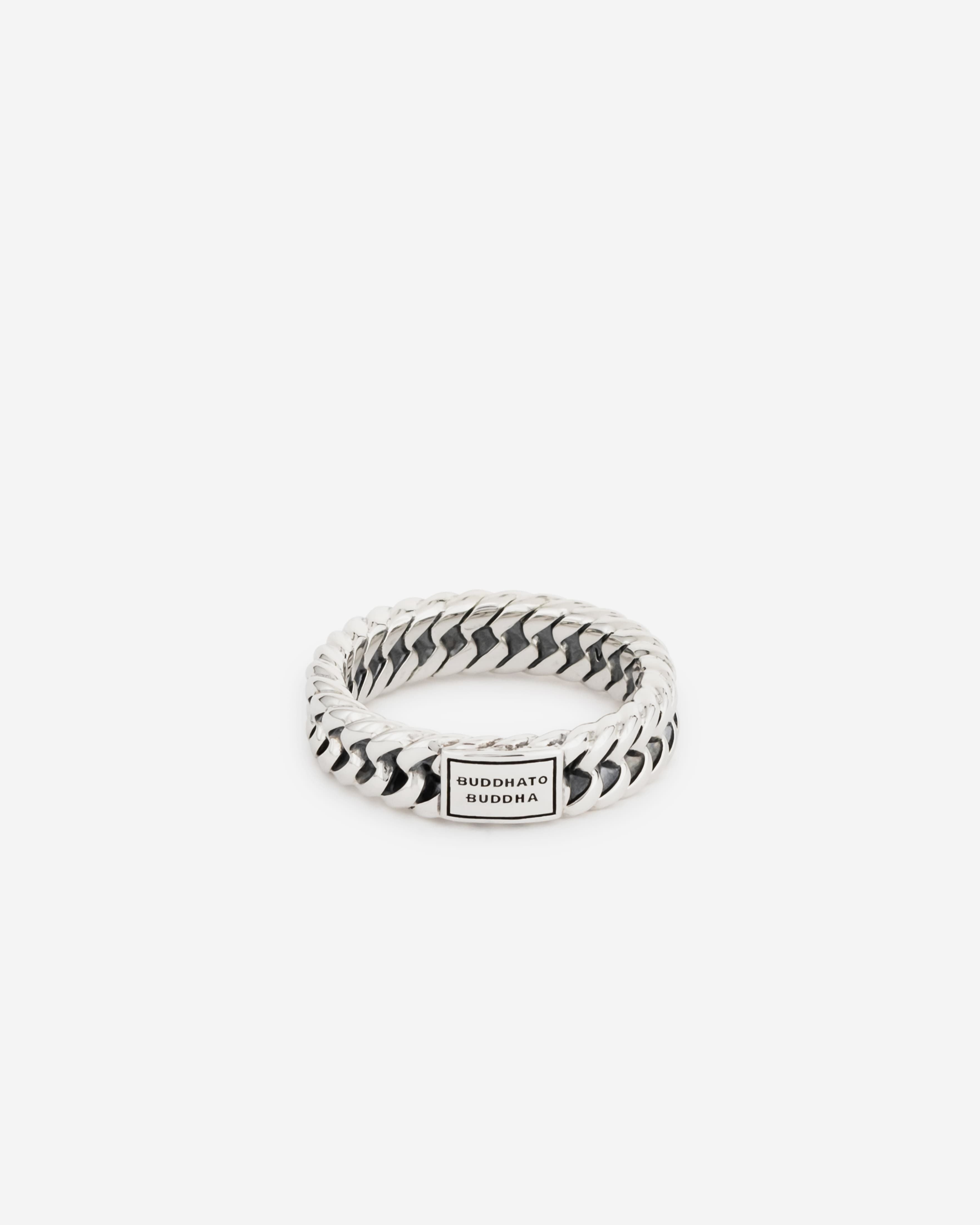 Buddha to Buddha Ring Chain XS Zilver 001J026140116