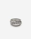 Buddha to Buddha Ring Multi Chain Nathalie Zilver 001J026160120 hoofdfoto