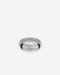 Buddha to Buddha Ring Ellen Stone Tigereye Navy Zilver 001J026190118