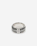 Buddha to Buddha Ring Chain Texture Zilver 001J027880121 hoofdfoto