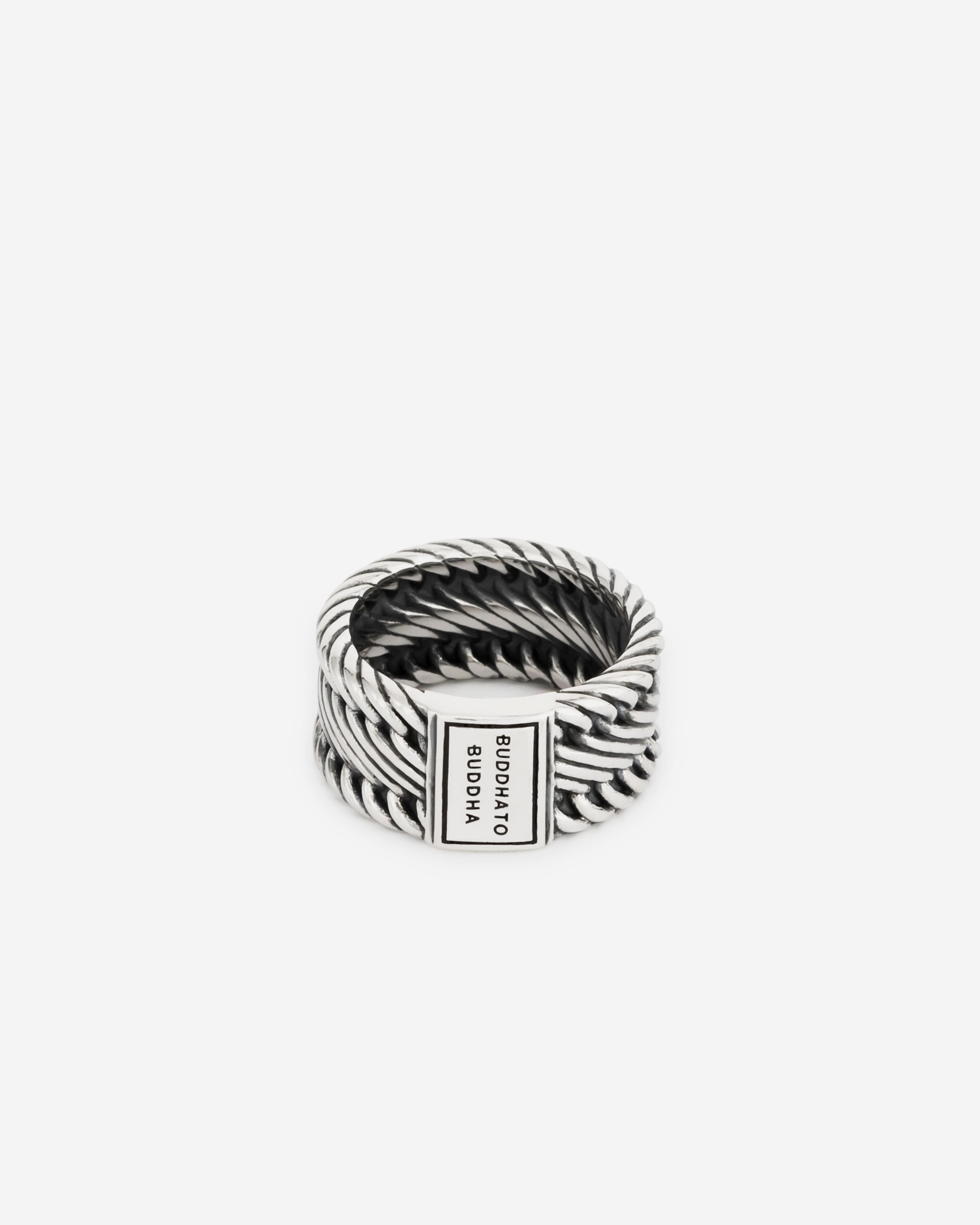Buddha to Buddha Ring Edwin Small Zilver 001J028120117
