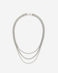 Buddha to Buddha Ketting Triple Mini 56cm Zilver 001J044500100 hoofdfoto