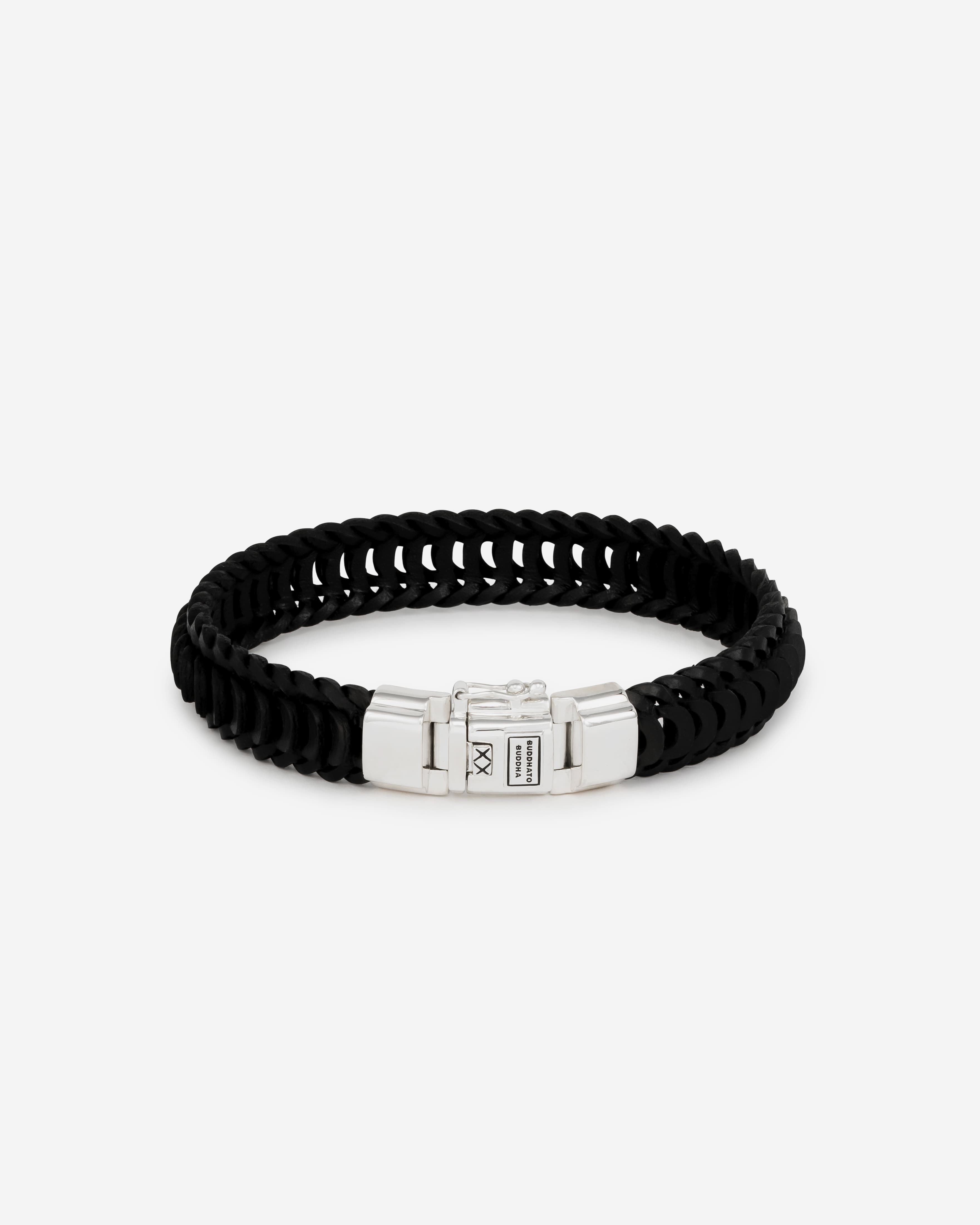 Buddha to Buddha Armband Lars Leer Zwart 001J051220312