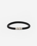 Buddha to Buddha Armband Ellen Leer Zwart 001J051490304 hoofdfoto