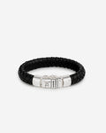 Buddha to Buddha Armband Ben Leer Zwart 001J055440313 hoofdfoto