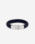 Buddha to Buddha Armband Ben Navy Leer 001J055448305 hoofdfoto