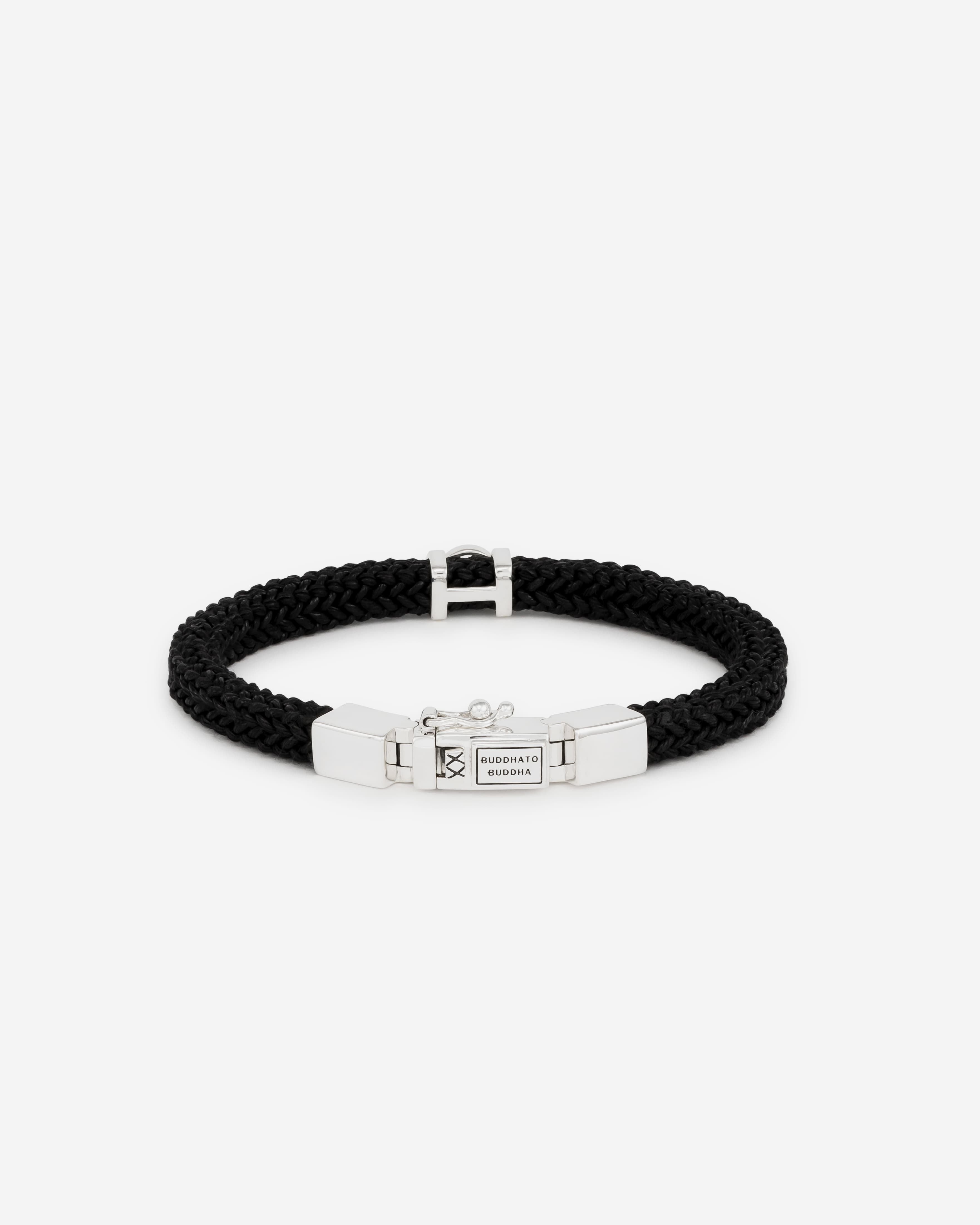 Buddha to Buddha Armband Denise Cord Koord Zwart 001J057800312