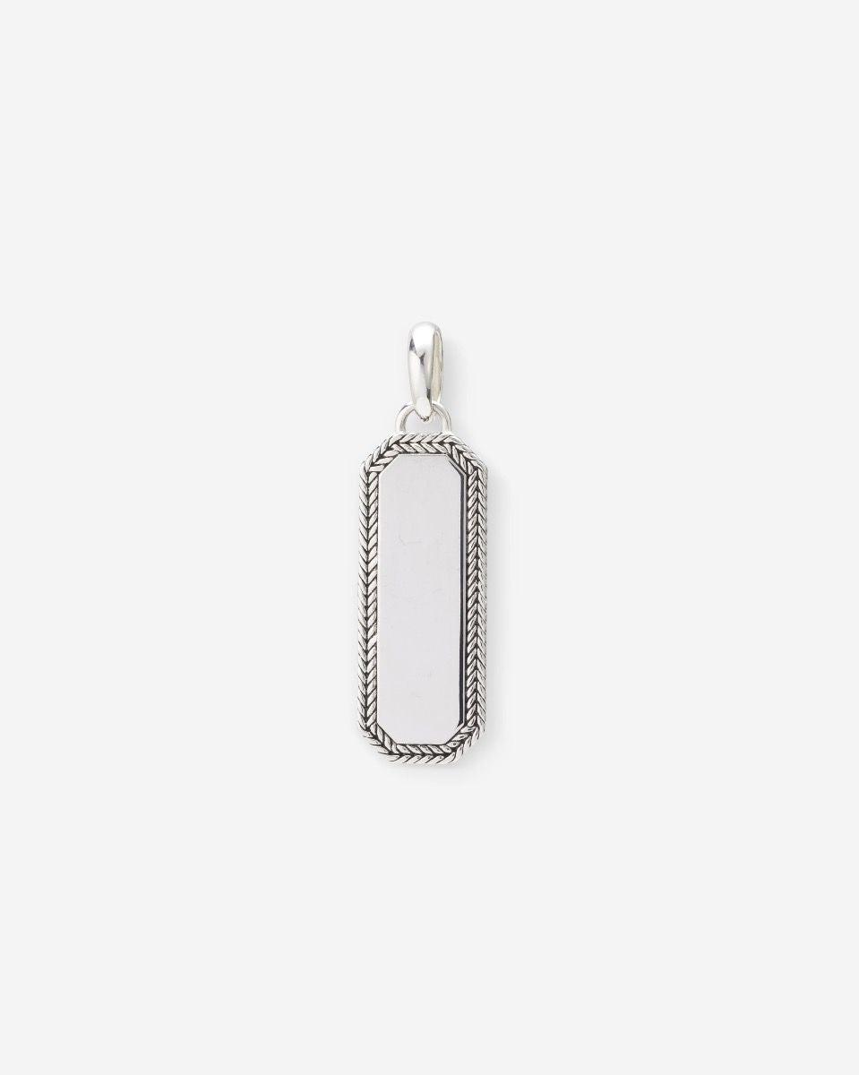 Buddha to Buddha Hanger Barbara Octagon Tag Hanger Zilver Gerecycled 925 sterling zilver 001J096920100 hoofdfoto