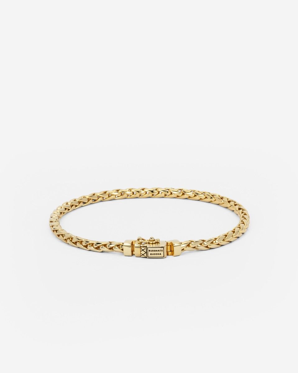 Buddha to Buddha Armband George Mini Vermeil Verguld gerecycled 925 sterling zilver Gold Plated 001K01015E904 hoofdfoto