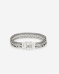 Buddha to Buddha Armband Triple Mini Zilver 001K011040105 hoofdfoto
