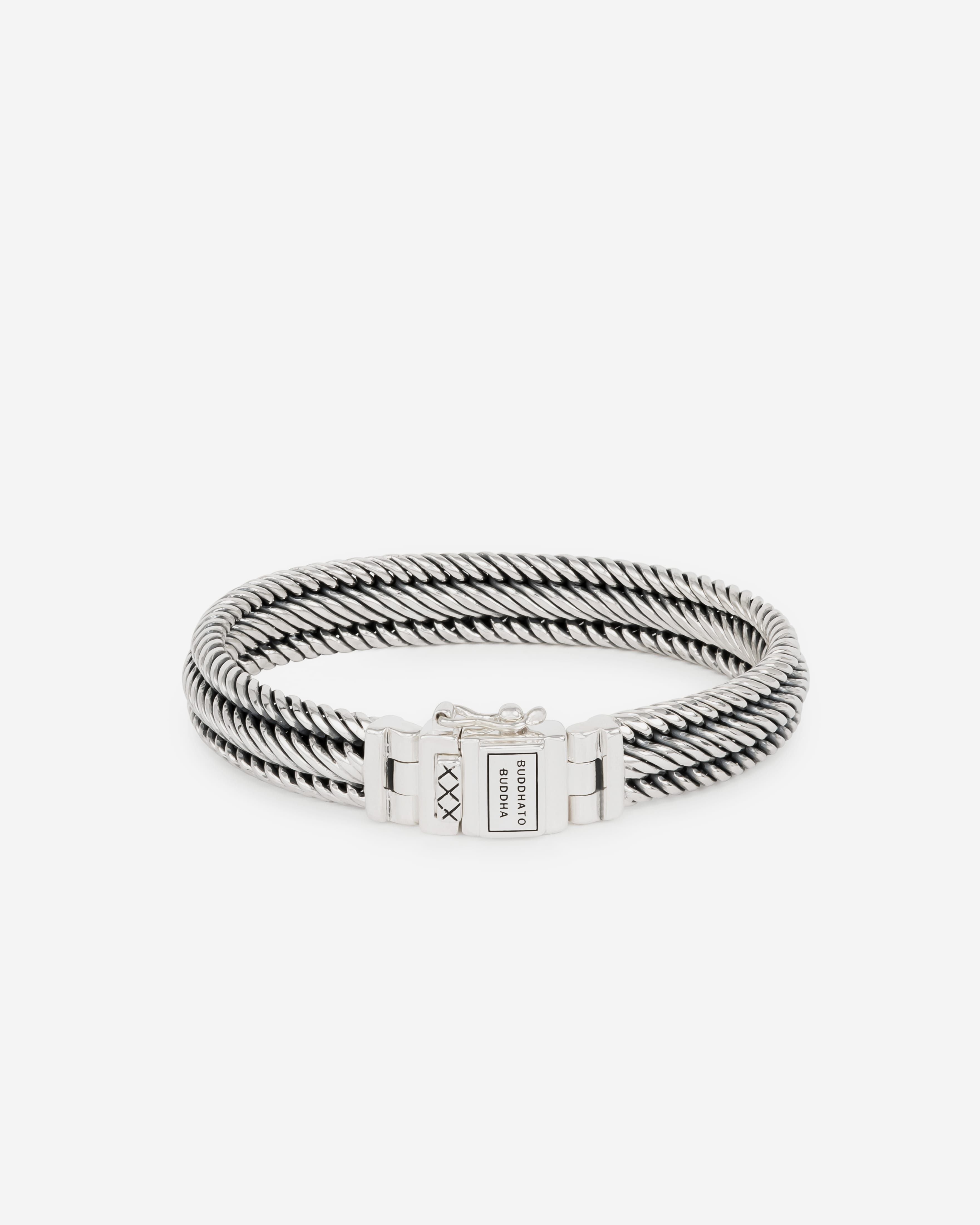 Buddha to Buddha Armband Edwin XS Zilver 001K011550107 hoofdfoto