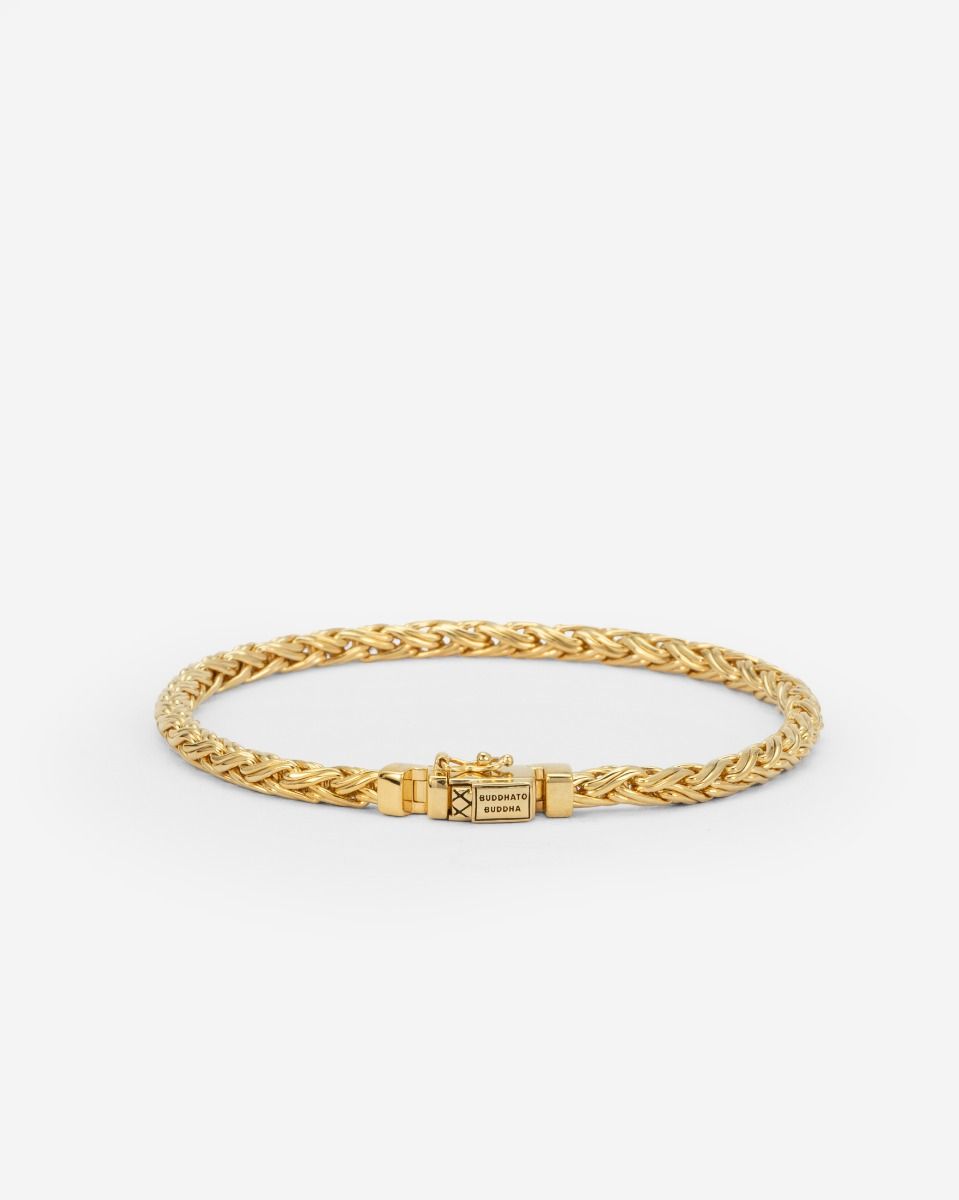 Buddha to Buddha Armband Katja Mini Vermeil Verguld gerecycled 925 sterling zilver Gold Plated 001K01175E904 hoofdfoto