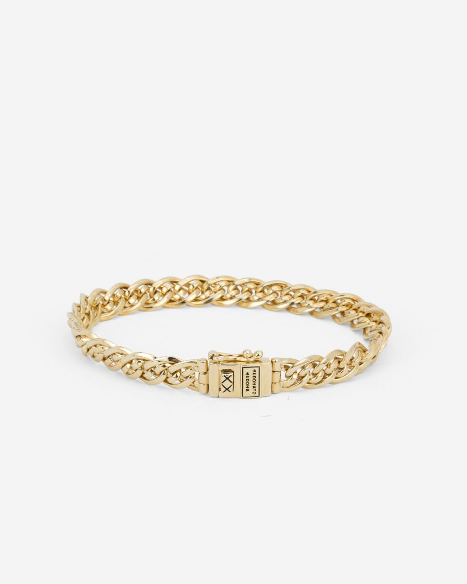 Buddha to Buddha Armband Nathalie Mini Vermeil Verguld gerecycled 925 sterling zilver Gold Plated 001K01211E905 hoofdfoto