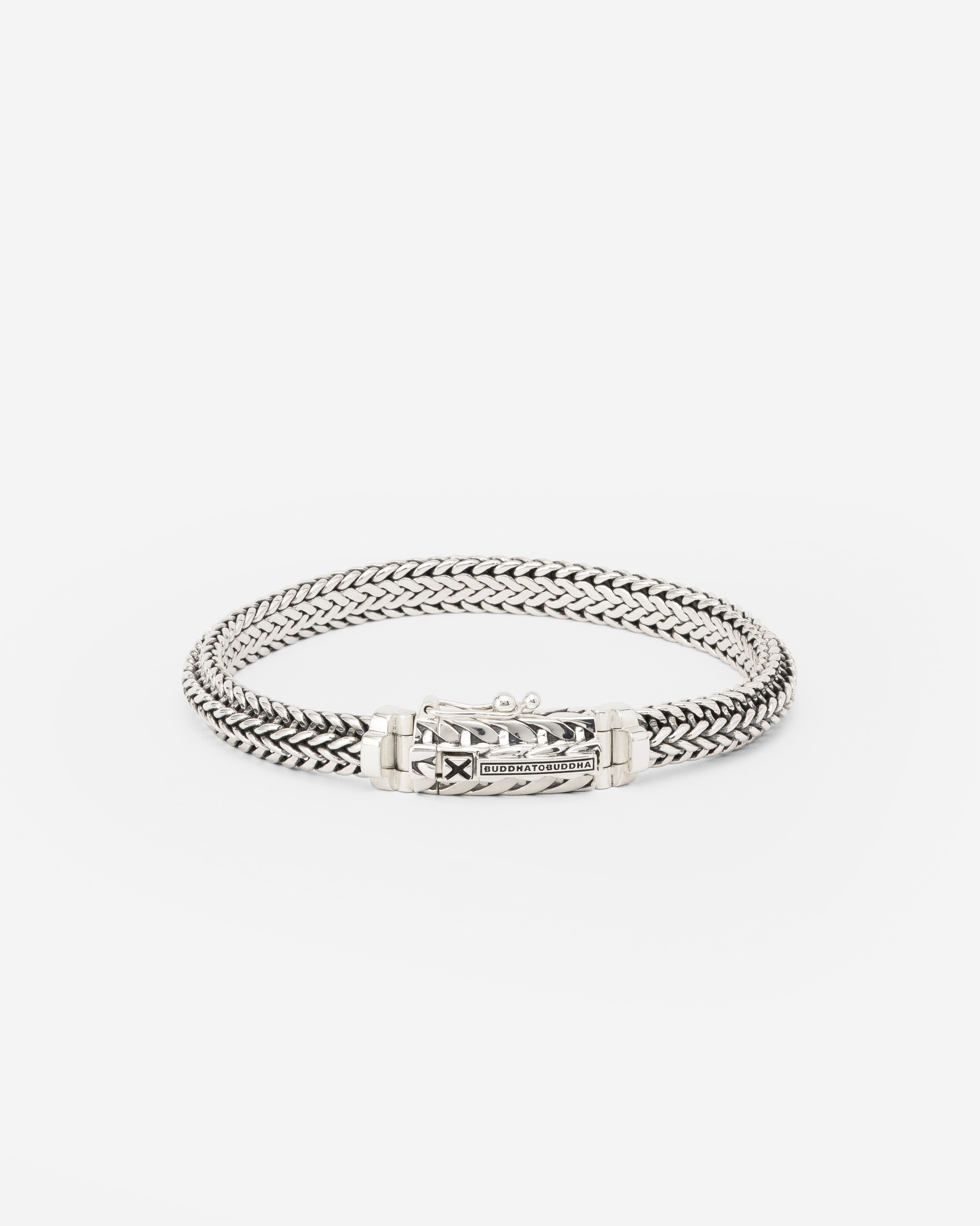 Buddha to Buddha Armband Nurul/Ellen Mix XS Zilver 001K012150104 hoofdfoto