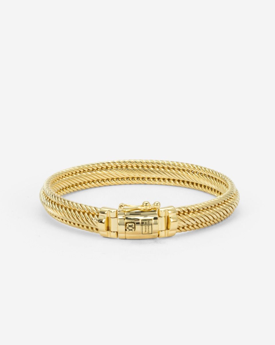 Buddha to Buddha Armband Edwin Mini Vermeil Verguld gerecycled 925 sterling zilver Gold Plated 001K01263E904 hoofdfoto