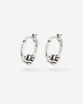 Buddha to Buddha Oorbellen Katja Mix Zilver 002J034410100