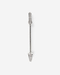 Buddha to Buddha Oorbellen Ben Earhoop Single Piece Zilver 002J034160100