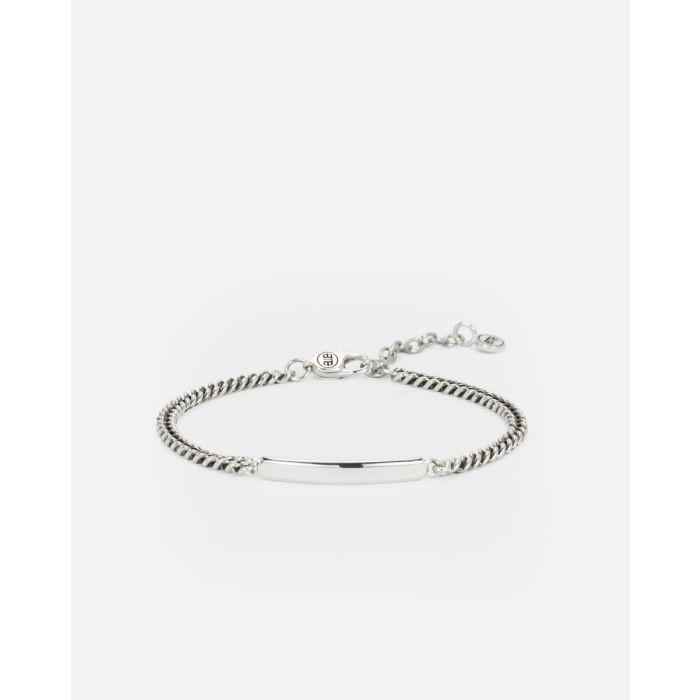 Buddha to Buddha Armband Mini Essential Bar Gerecycled 925 sterling zilver 001J019070190 hoofdfoto