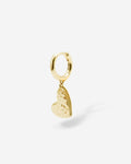 Buddha to Buddha Oorbellen Heart Hoop Vermeil Single Piece Verguld gerecycled 925 sterling zilver Gold Plated 002J03916E900 hoofdfoto
