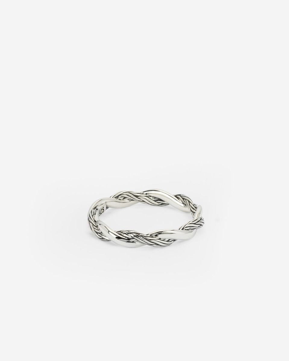 Buddha to Buddha Ring Stacking Katja Twist Gerecycled 925 sterling zilver 001J023460118 hoofdfoto