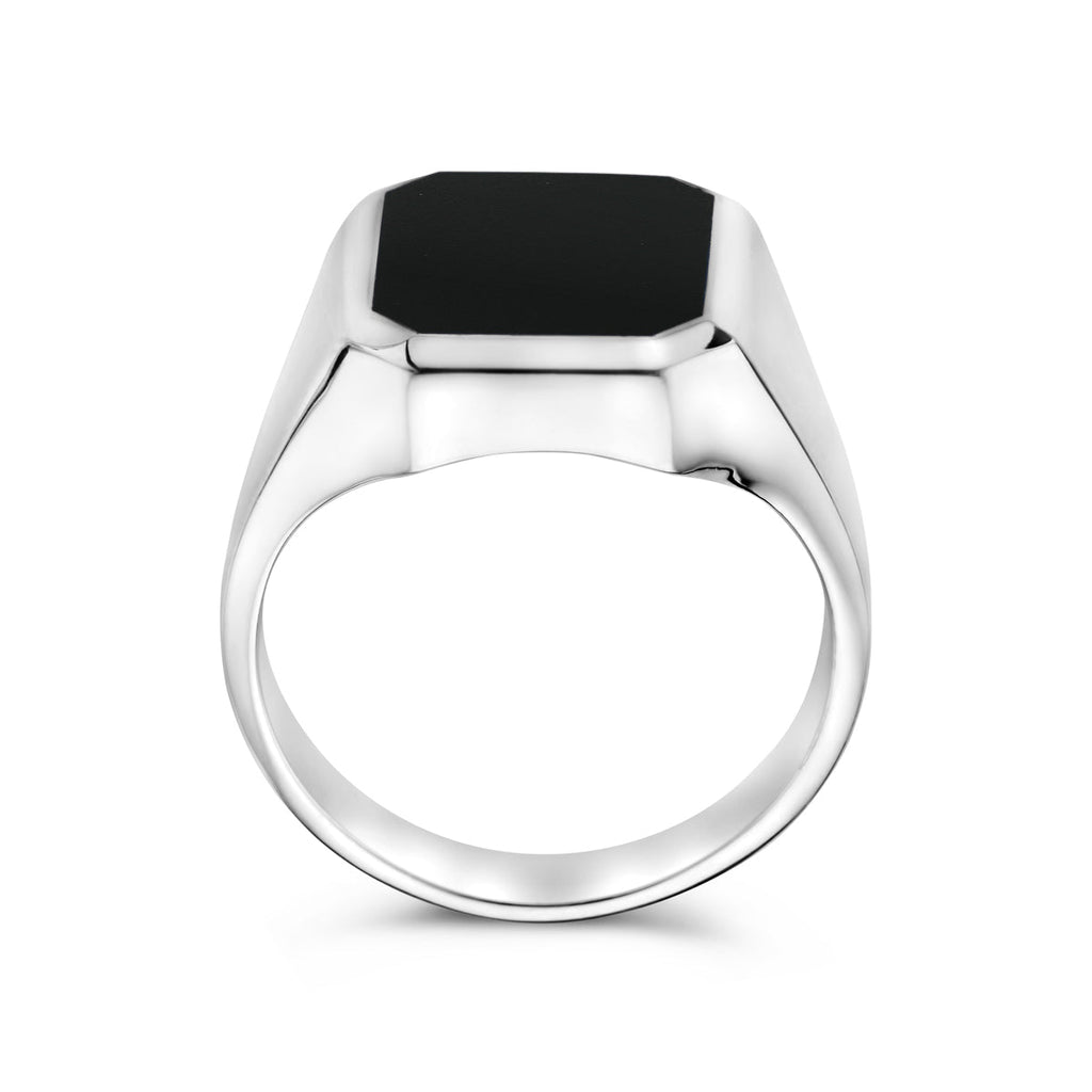 1014616 zegelring massief onyx 13 x 11 mm