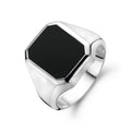 1014738 zegelring massief onyx 13 x 11 mm