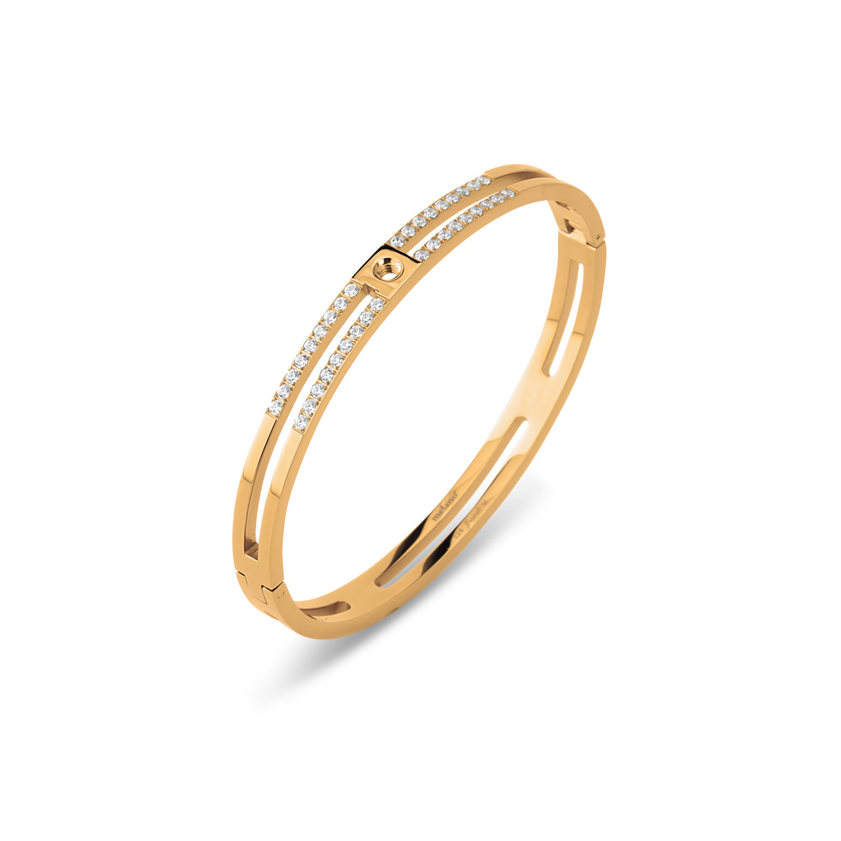 Melano Twisted Tart Goudkleurige Armband Maat L 105542