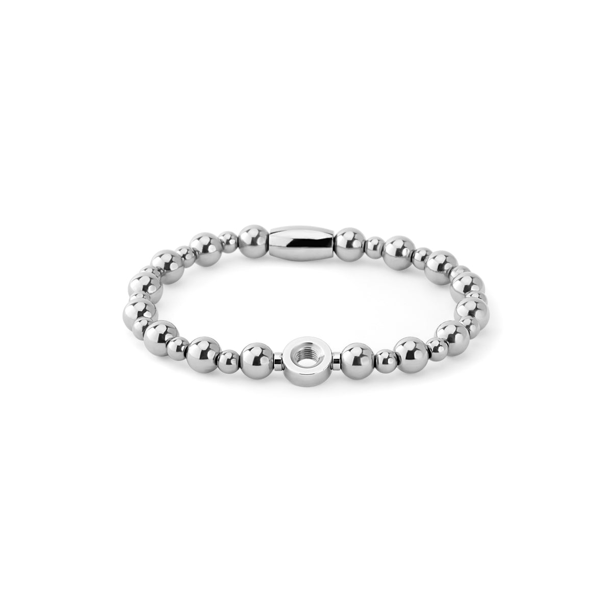 Melano Vivid Vala Zilverkleurige Armband Maat S/M 108427