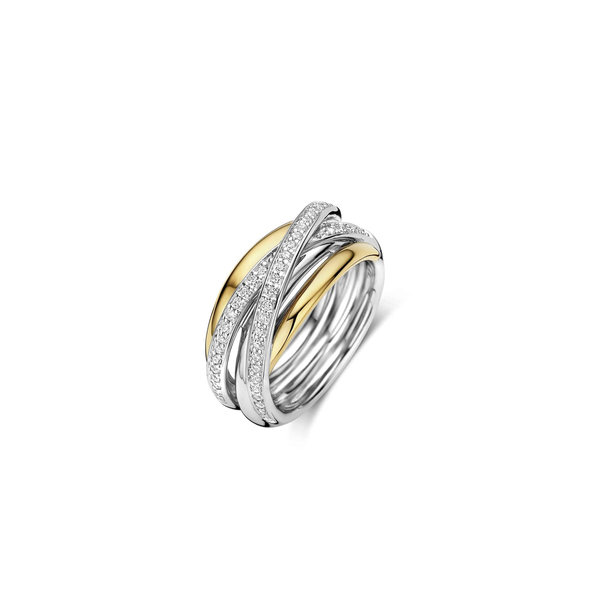 TI SENTO Ring Gilded