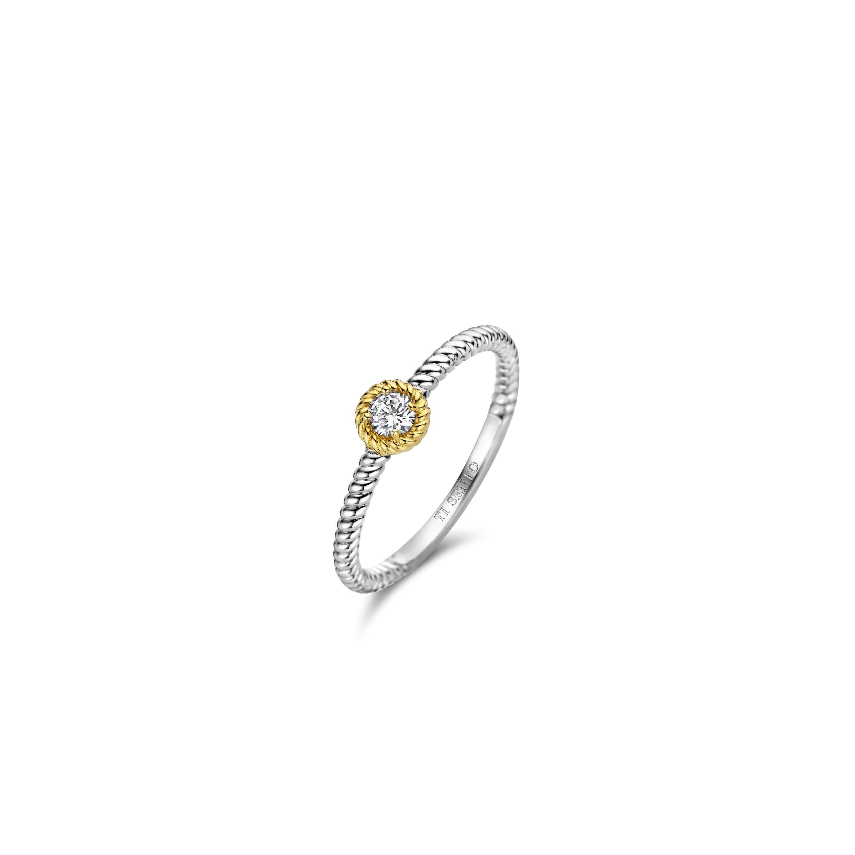TI SENTO Ring Verguld 12306ZY