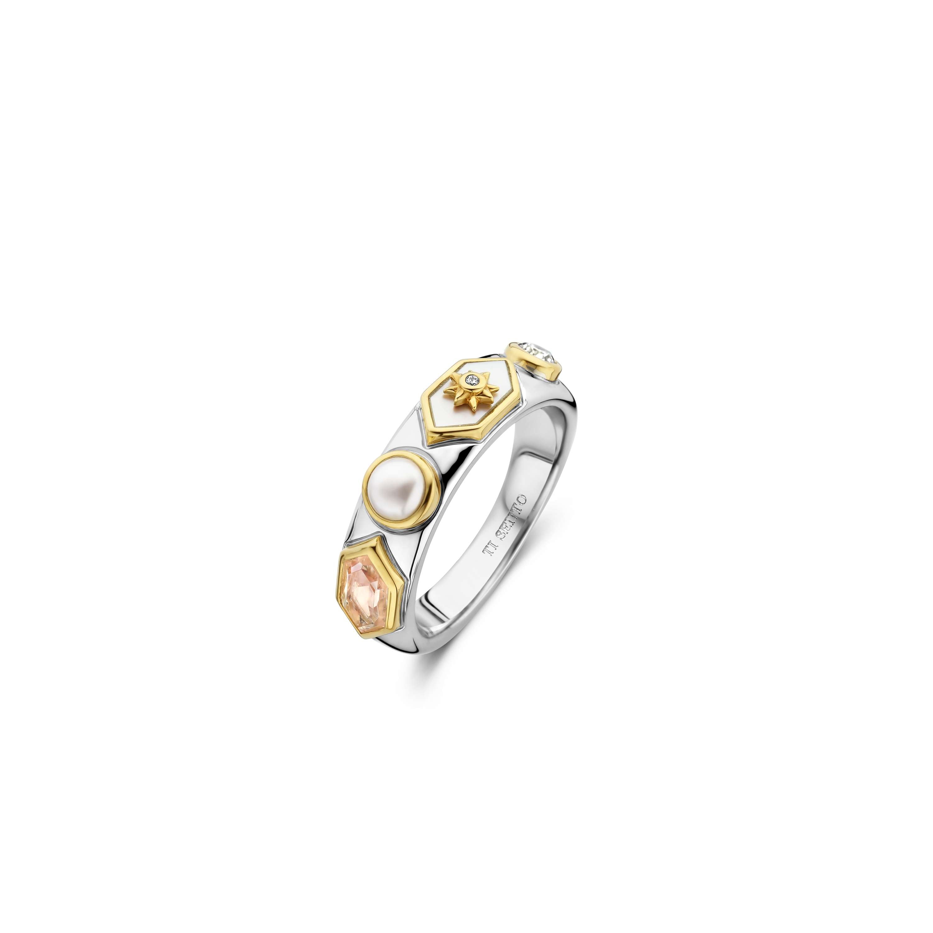 TI SENTO Ring Verguld 12314NU