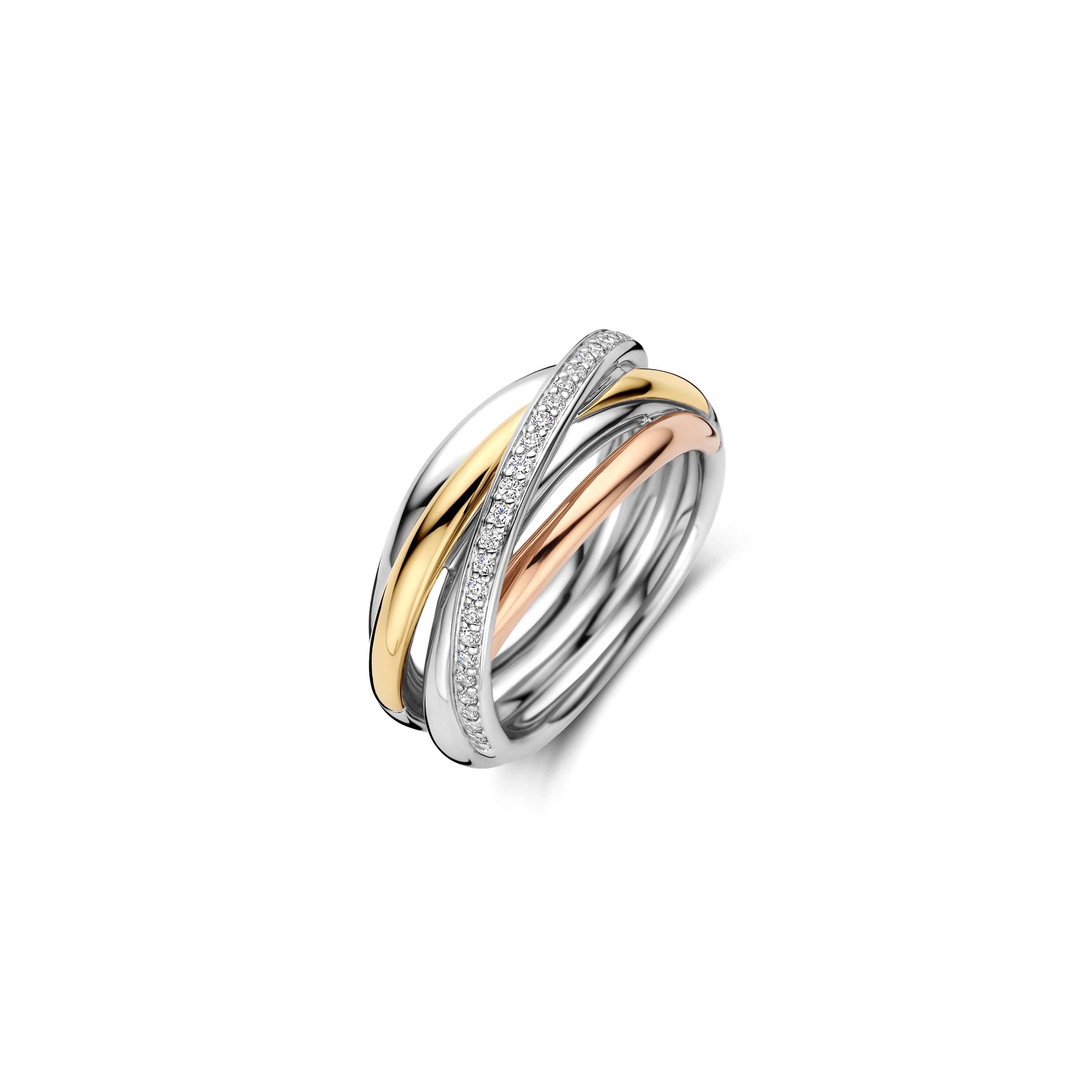 TI SENTO Ring Verguld 12318ZT
