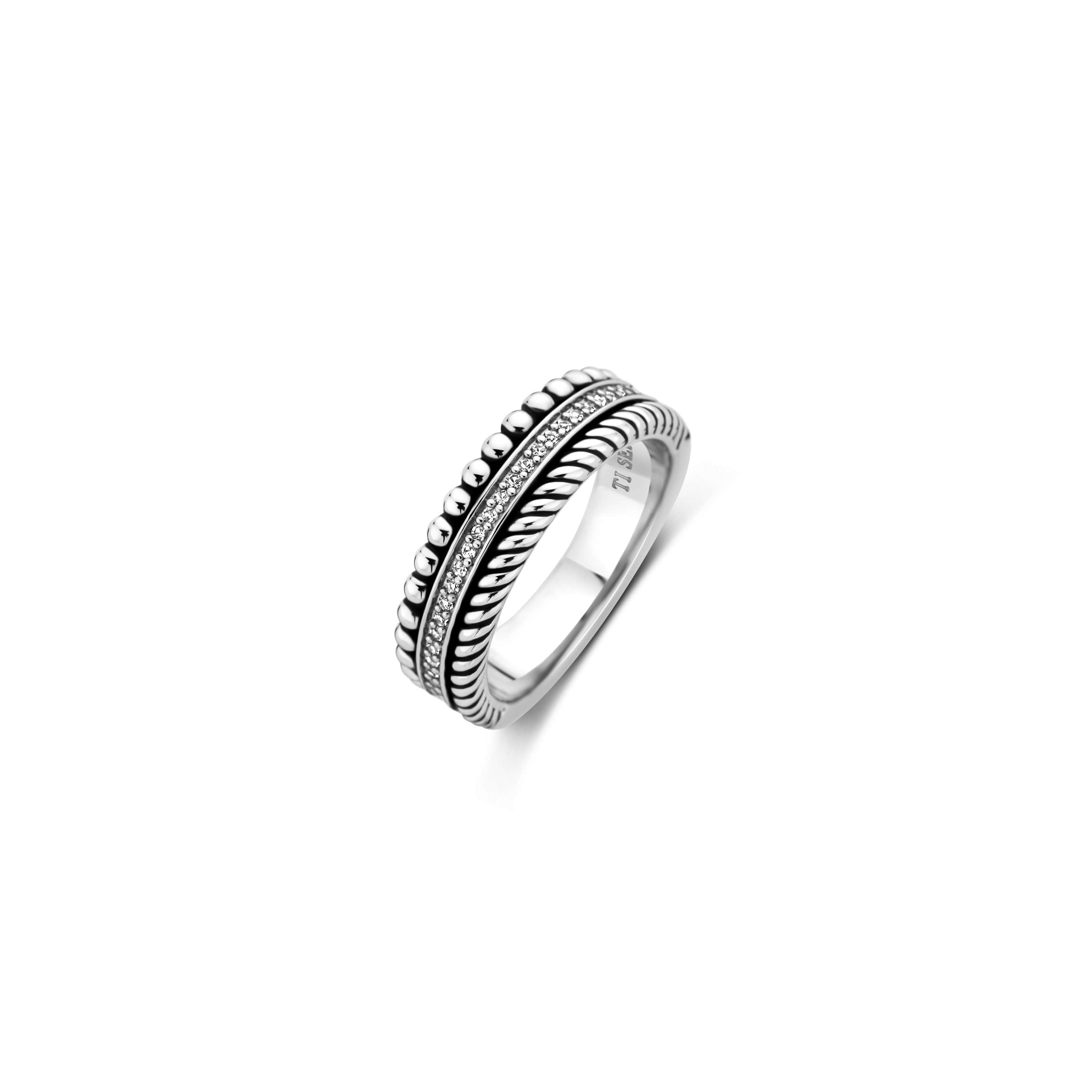 TI SENTO Ring Zilver 12342ZI