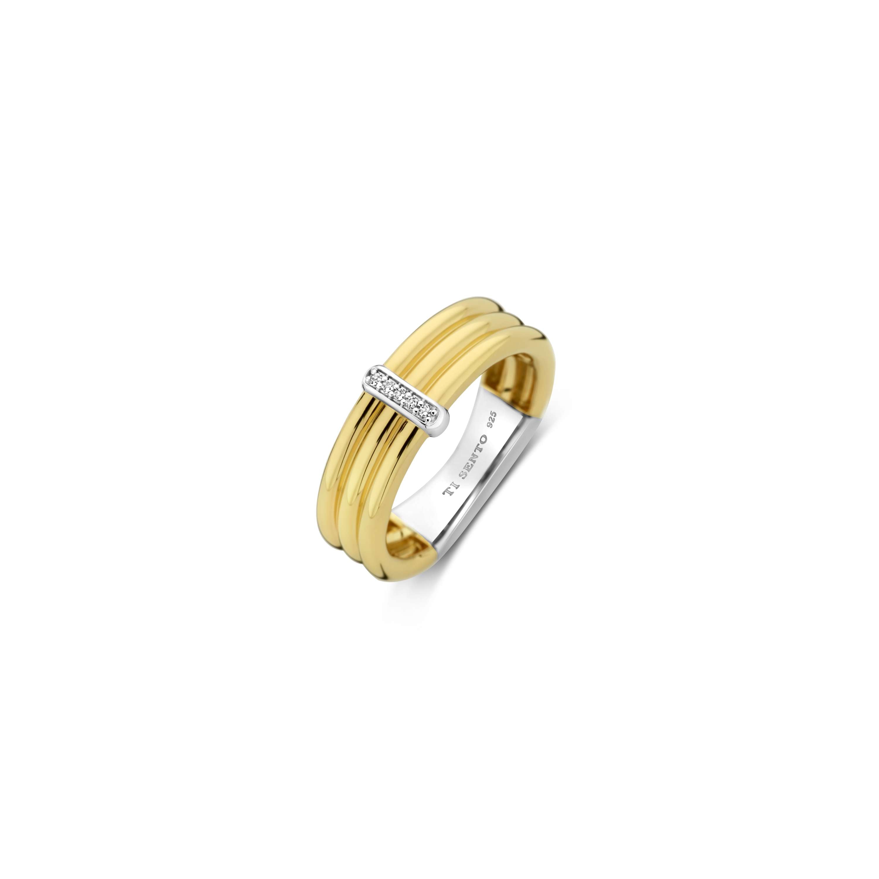 TI SENTO Ring Verguld 12344ZY