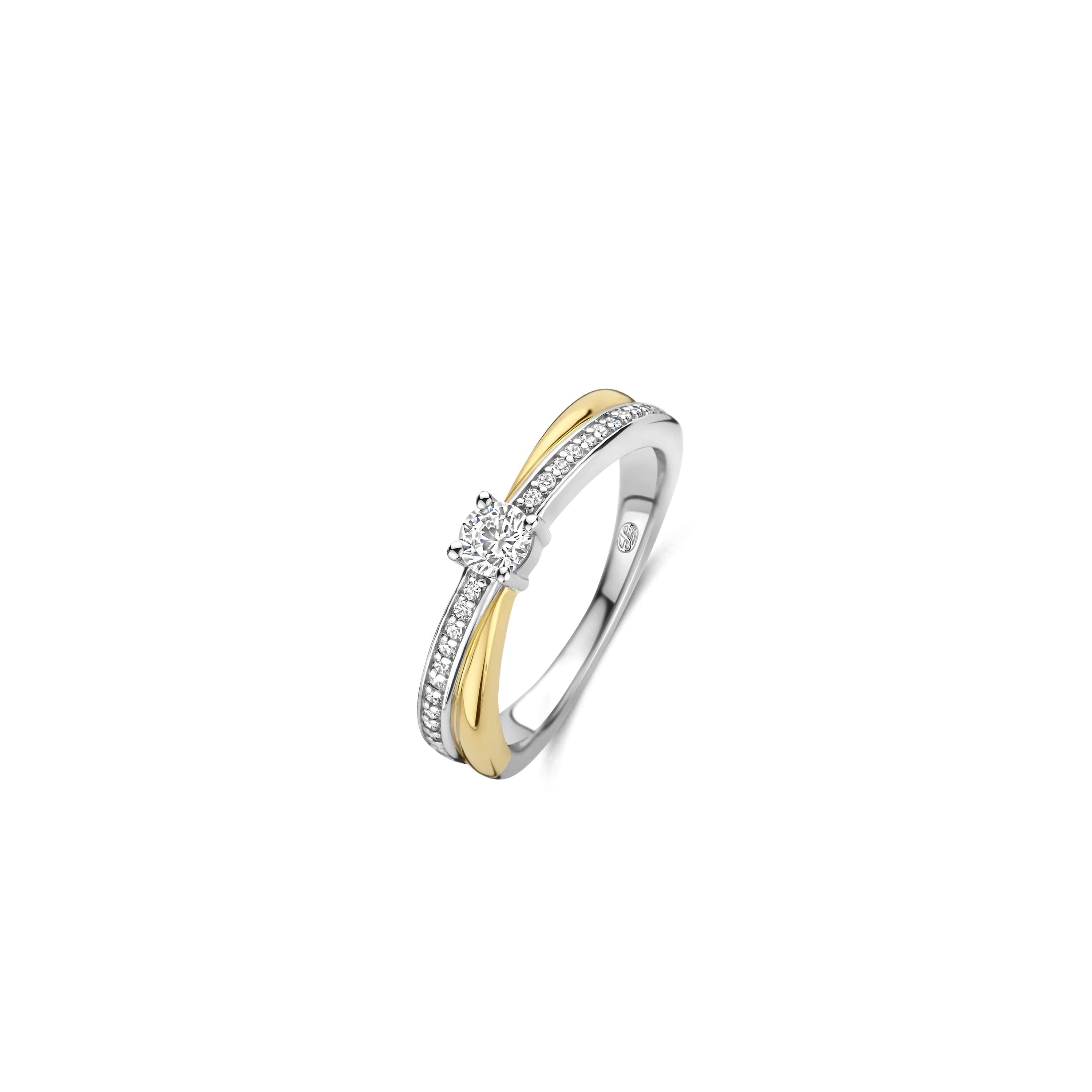 TI SENTO Ring Verguld 12374ZY