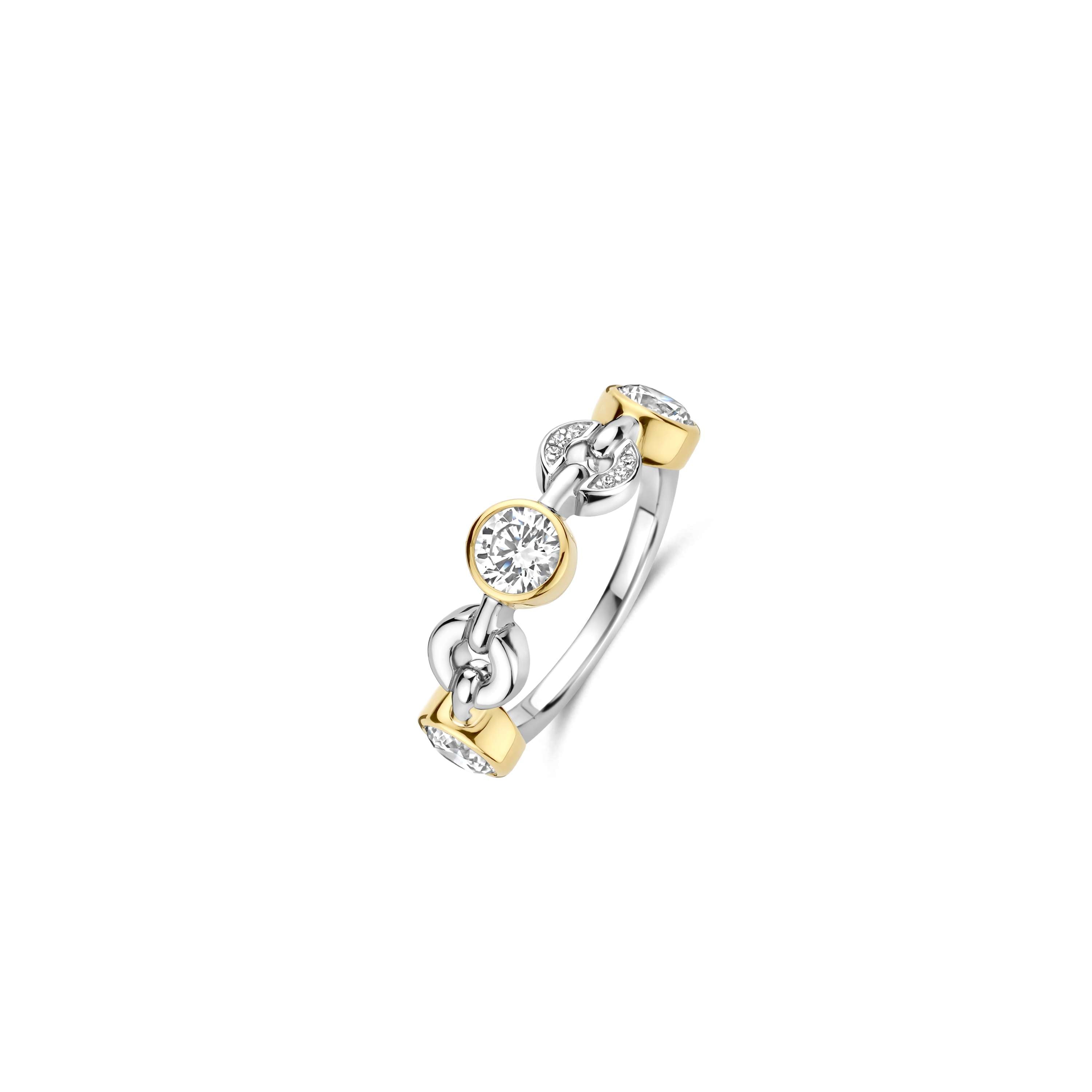 TI SENTO Ring Verguld 12375ZY