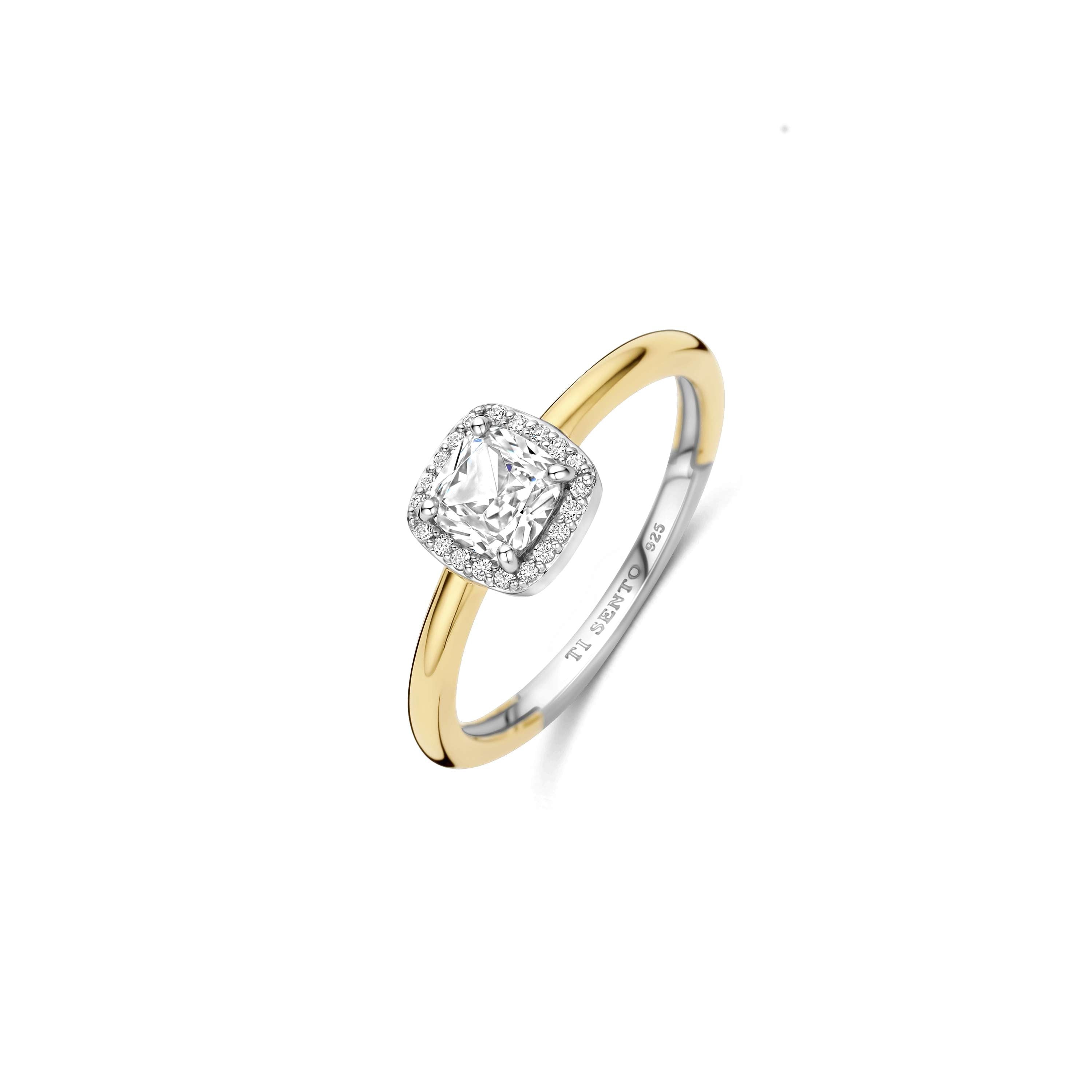 TI SENTO Ring Verguld 12388ZY